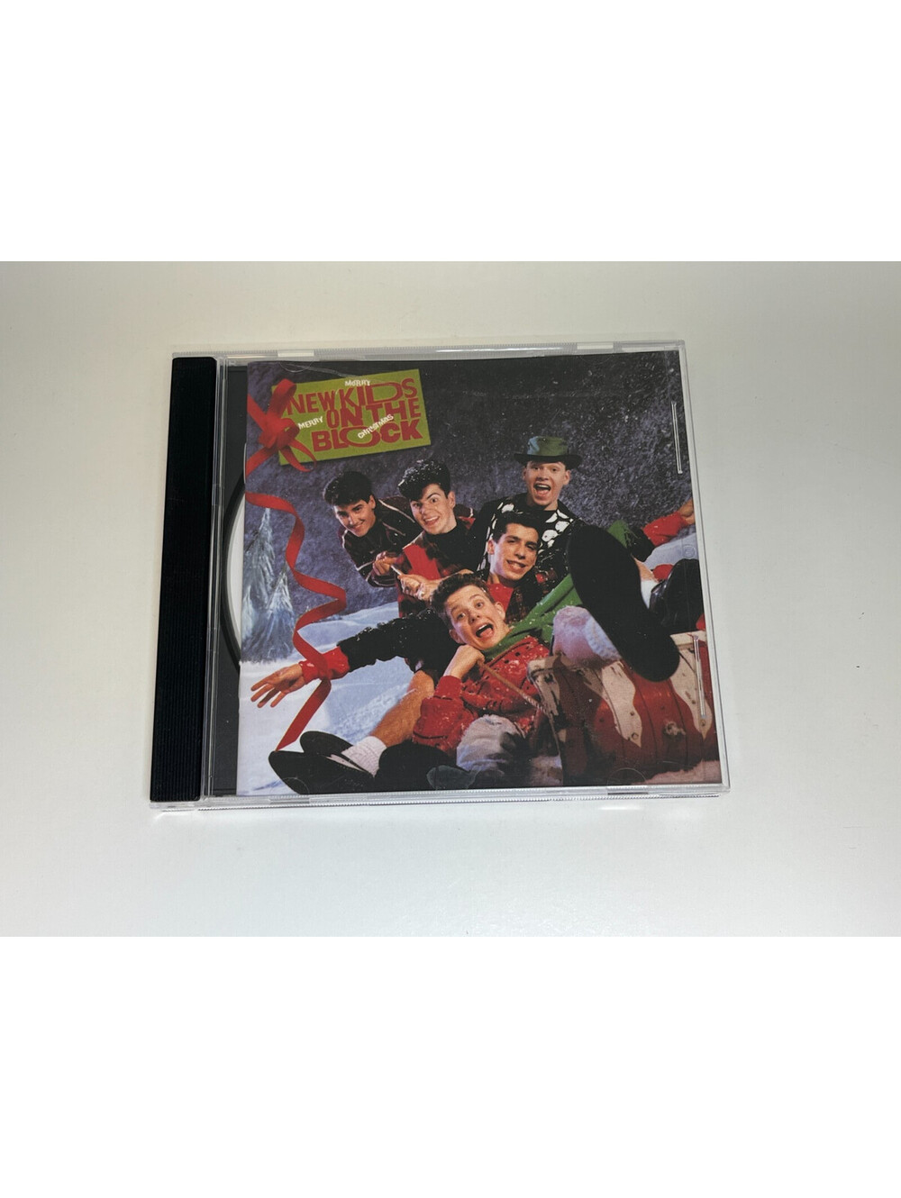 New Kids on the Block Merry Merry Christmas CD 1989 Holiday Album Used